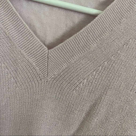 Light Purple V-Neck Sweater - Picture 2 of 5